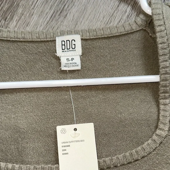 Urban Outfitters Khaki Long Sleeve Dress - Picture 3 of 3